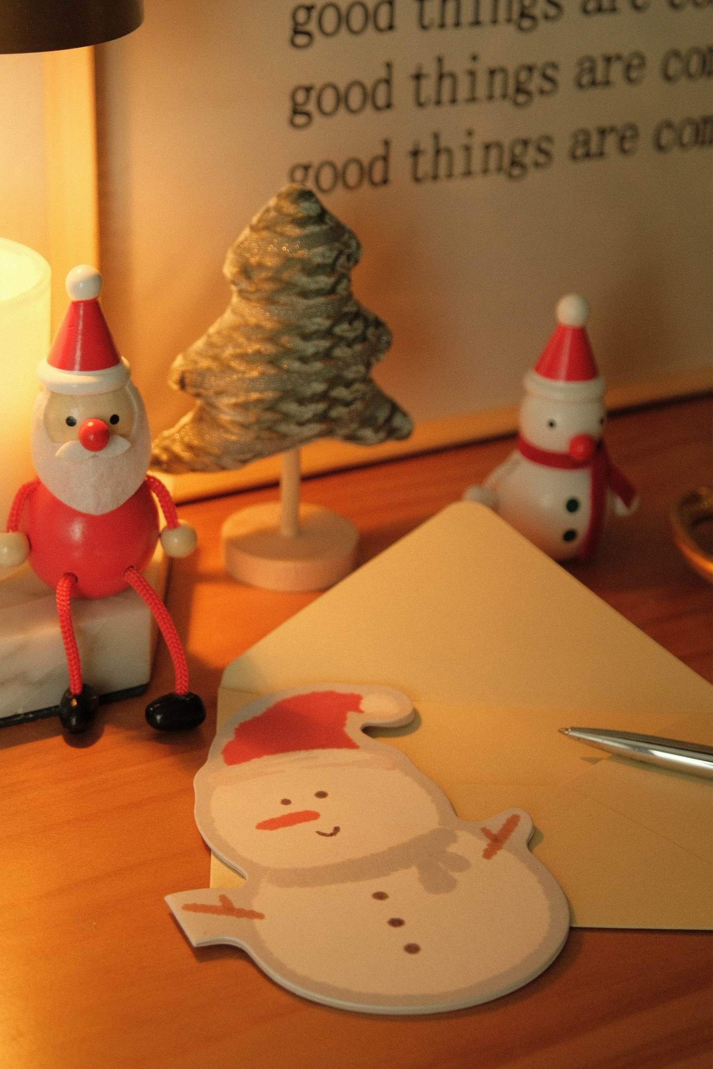 Snowman Greeting Card