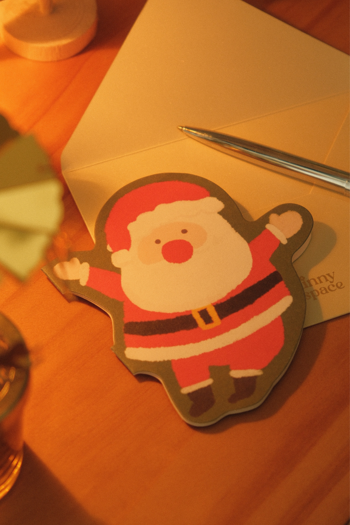 Santa Greeting Card