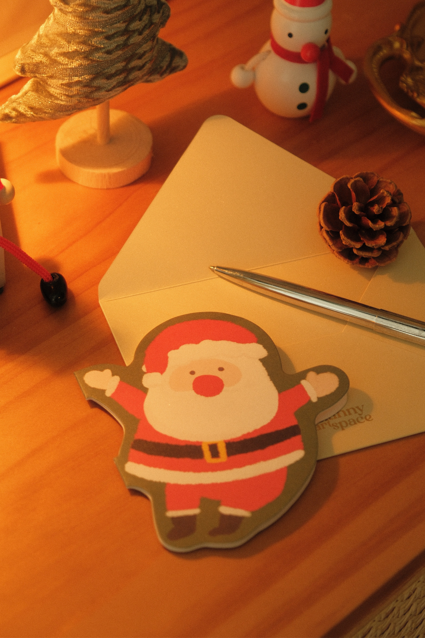 Santa Greeting Card
