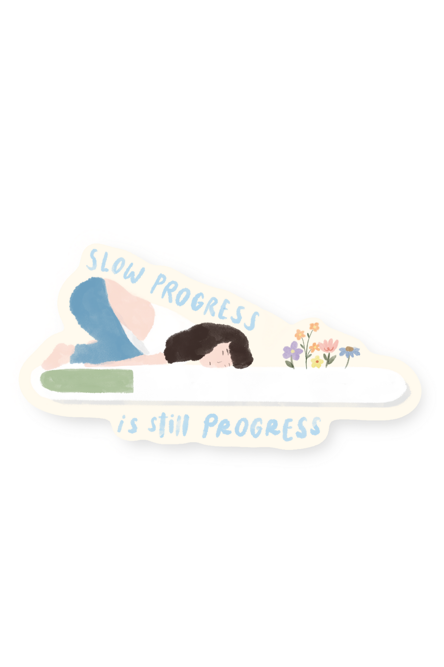 Slow Progress Is Still Progress Sticker