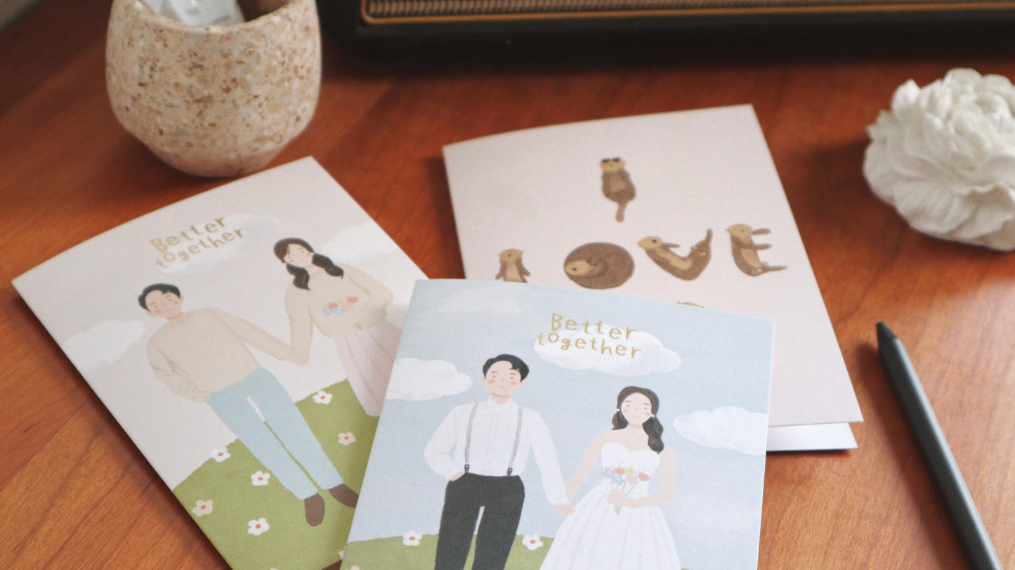 I Love U Card