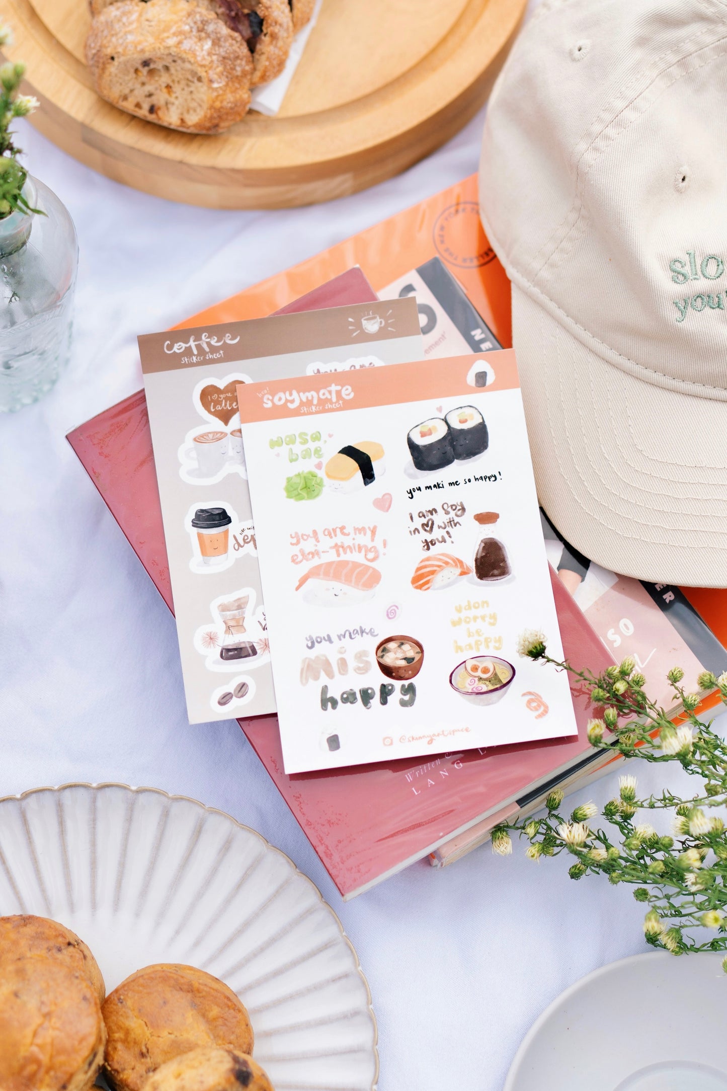 Hey! Soymate Sticker Sheet
