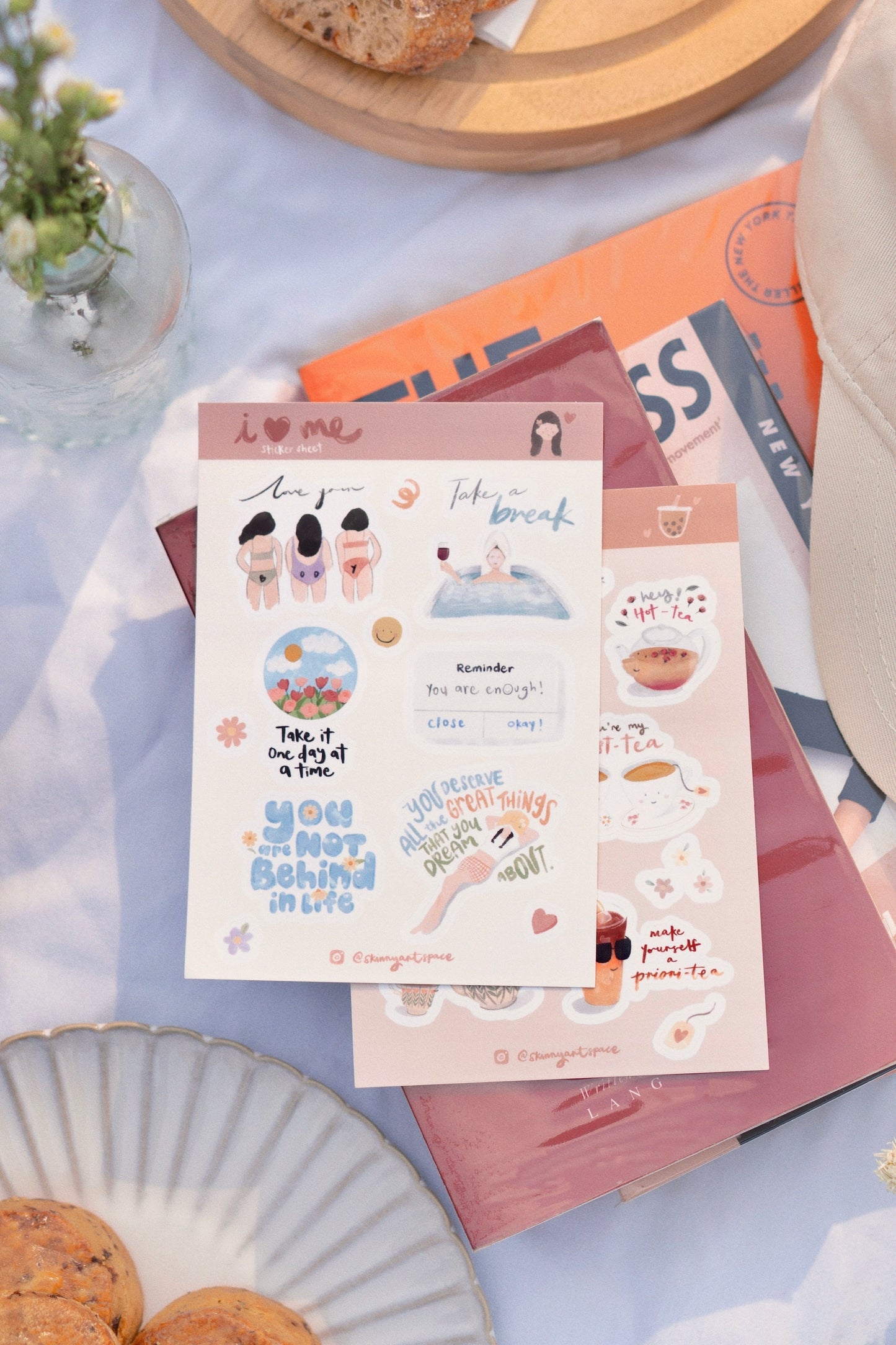I Love Me Sticker Sheet
