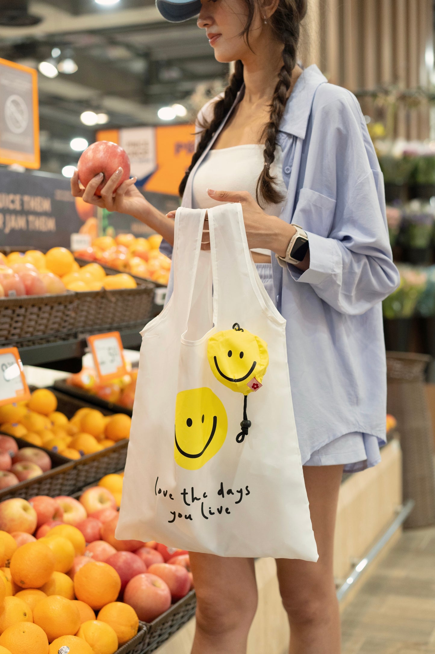 Smiley Reusable Bag