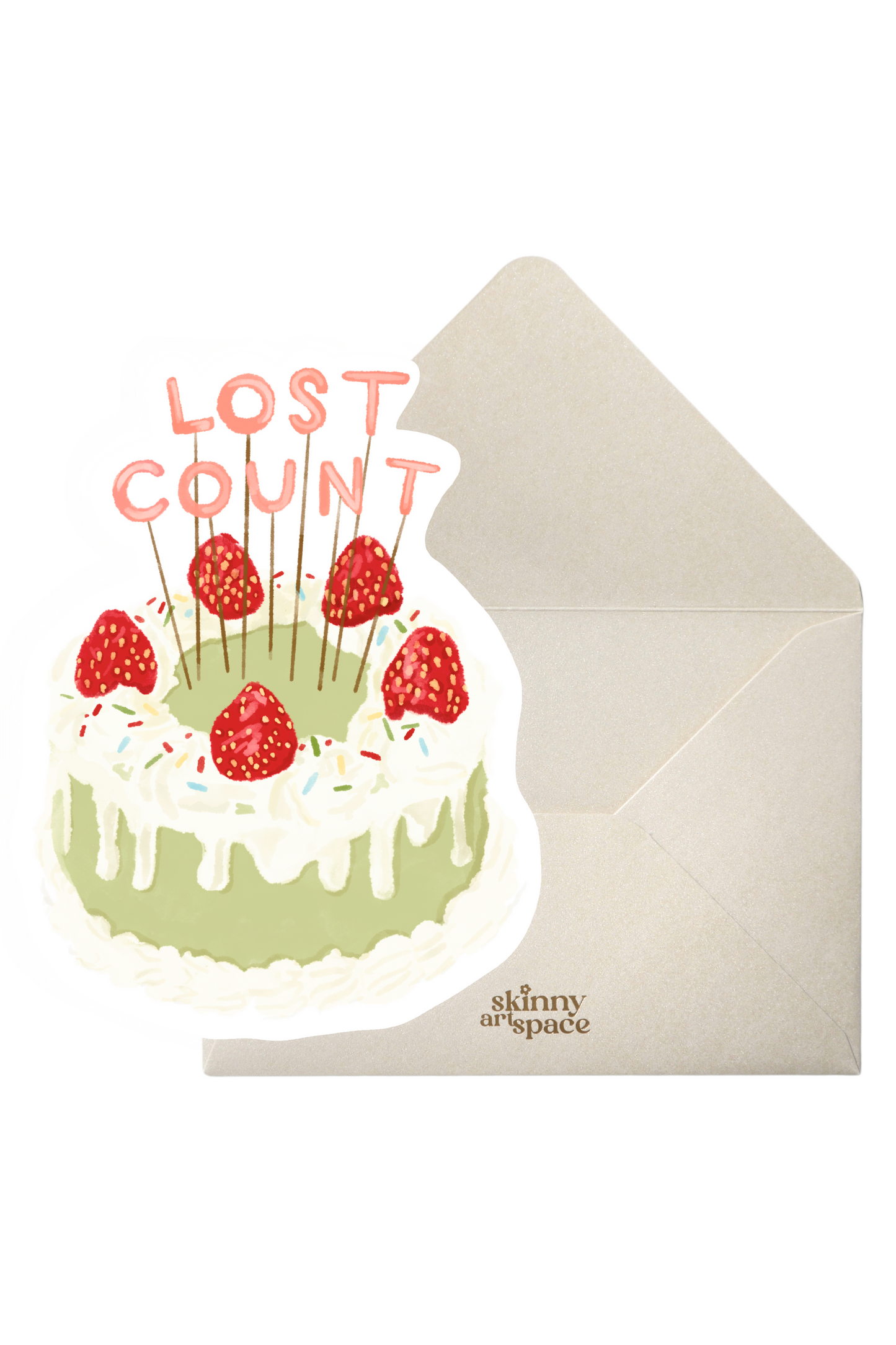 Lost Count Birthday Card