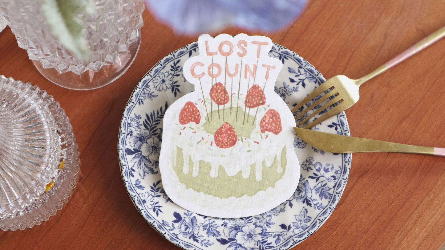 Lost Count Birthday Card