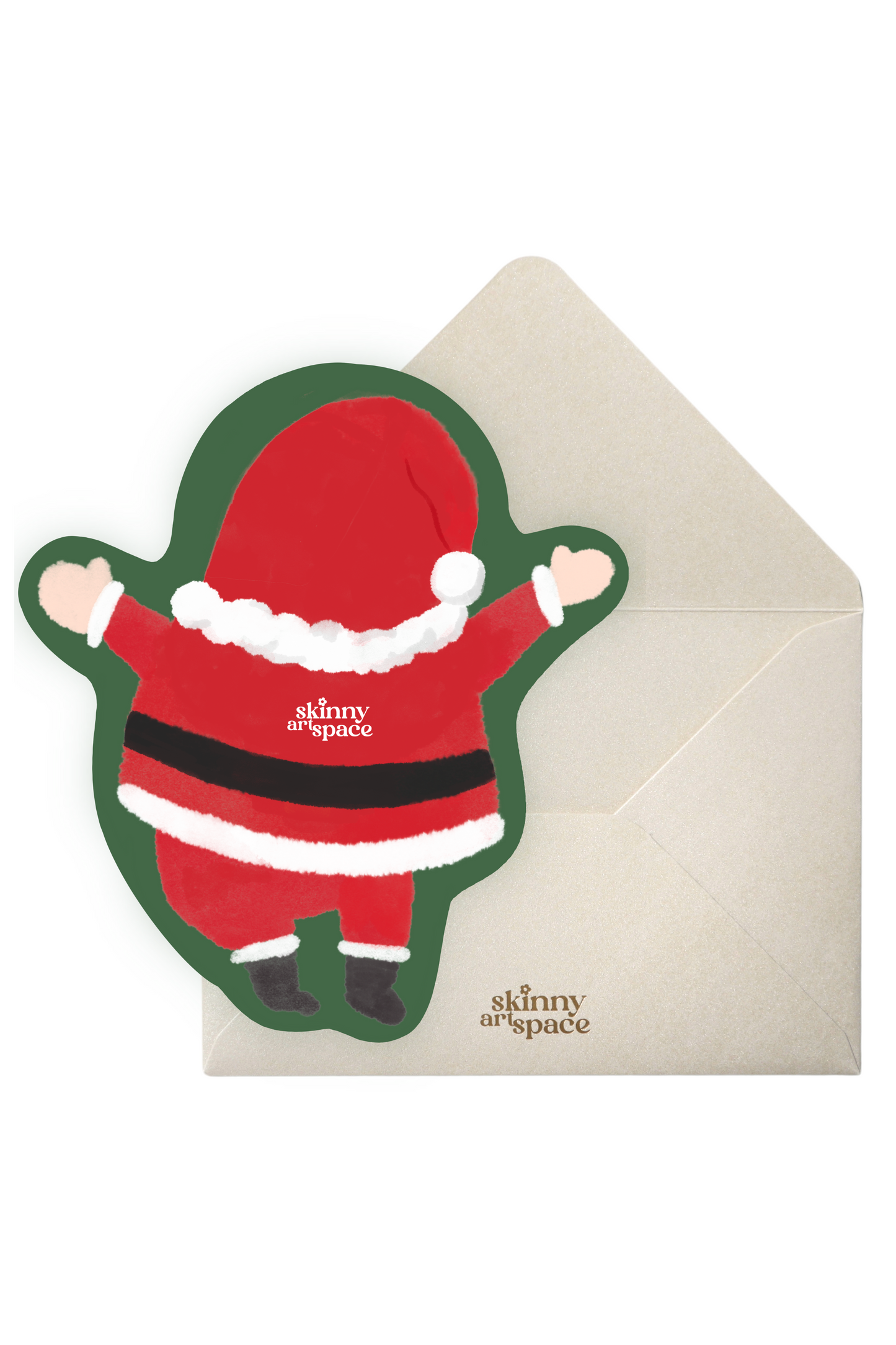 Santa Greeting Card
