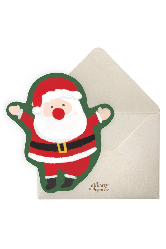 Santa Greeting Card