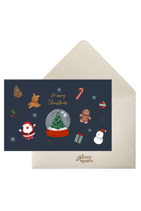 Merry Christmas Greeting Card
