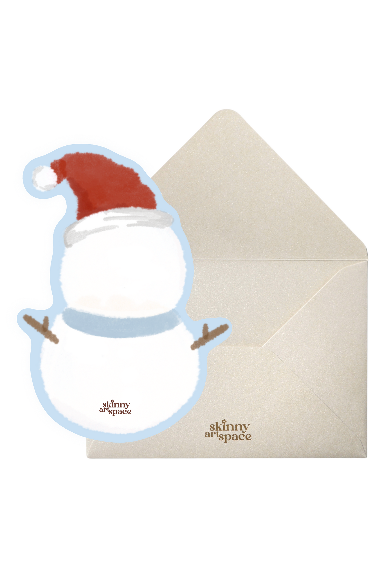 Snowman Greeting Card