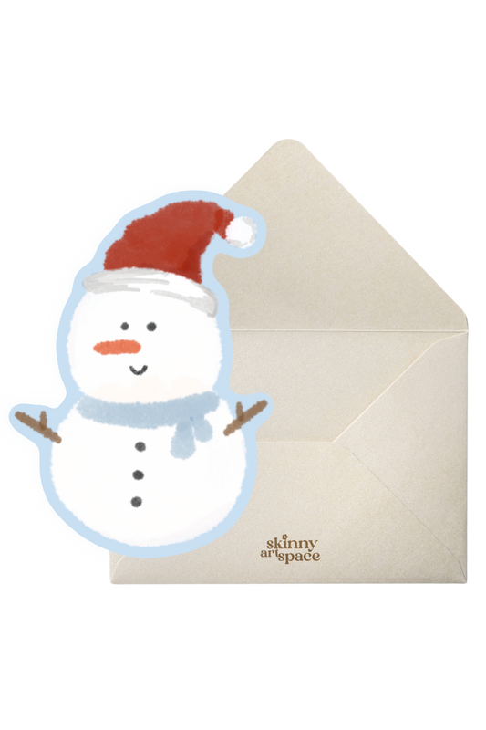 Snowman Greeting Card