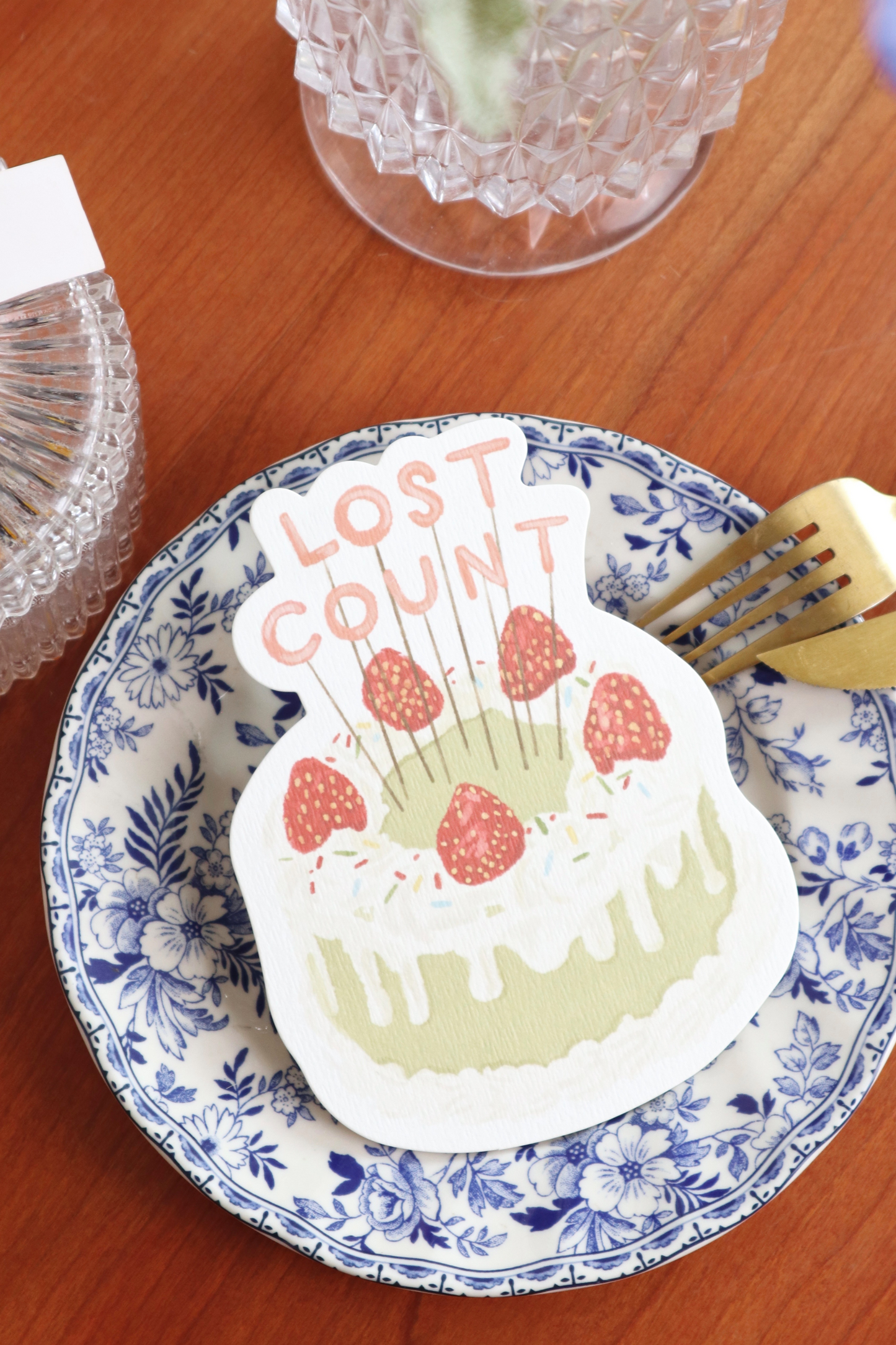 Lost Count Birthday Card