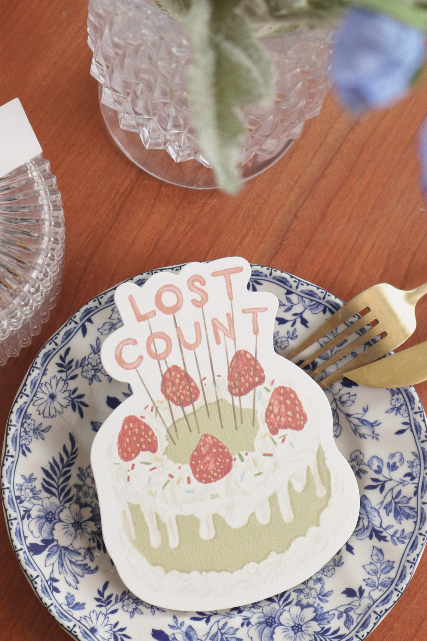 Lost Count Birthday Card