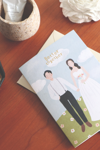 Better Together (Beautiful in White) Card