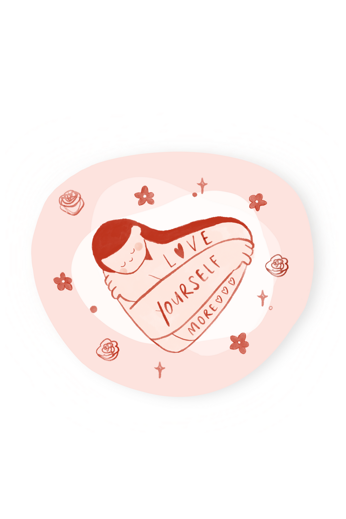 Love Yourself More Sticker